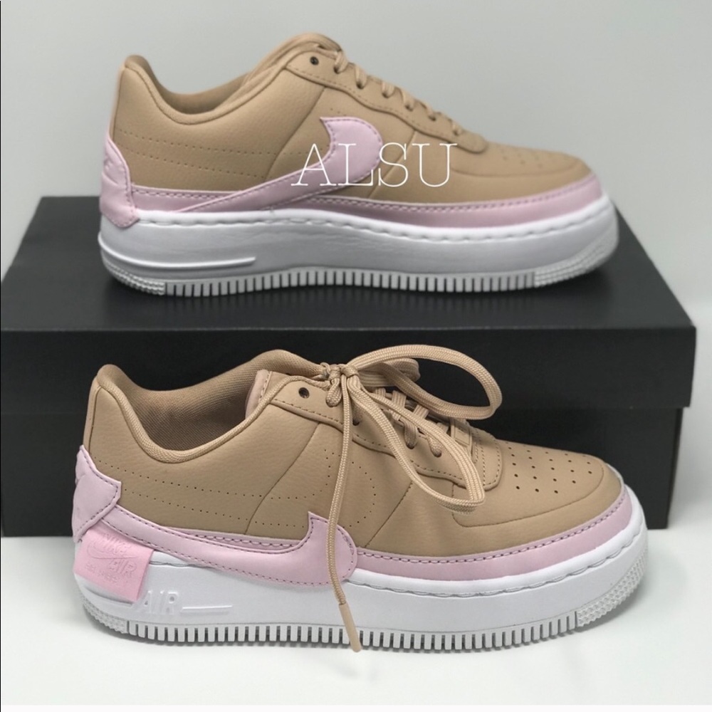 NWT Nike Air Force 1 Jester XX Beige Pink White W - Picture 4 of 8